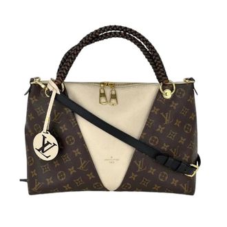 Louis Vuitton Pre-owned Monogram Braided VTote MM - Dames - Pre-owned - Beige - Maat: ONE Size Leer