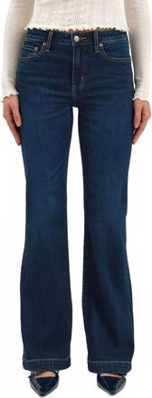 Daze Heartbreaker Mid Rise Flare Jeans In Hit Maker