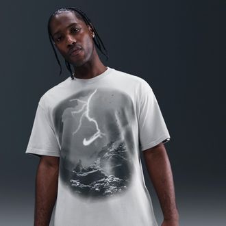 Nike Mens Nike Sportswear Max90 T-Shirt in Grey | IU1699-077