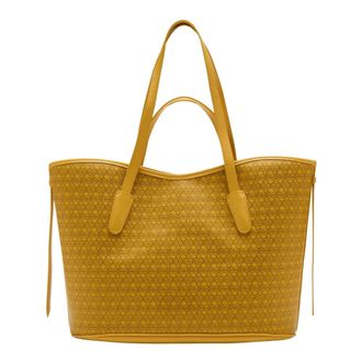 Coccinelle New Never Without Bag - Dames - Shoppers - Geel - ONE Size - Leer - Tassen