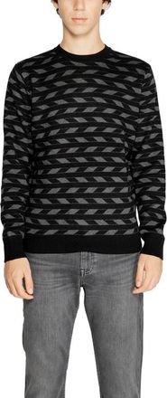Antony Morato Marabou Sweatshirt - Heren - Ronde hals truien - Zwart - M - Wol - Truien & Vesten