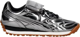 Puma Avanti C - Dames - Fitnessschoenen - Grijs - 40 EU - Leer - Fitness