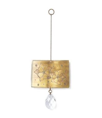 Matr Boomie Colorado State Blue Columbine Engraved Suncatcher in Brass at Nordstrom