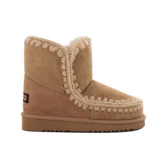 Mou Schoenen, Dames, Bruin, 40 EU, Wol, Eskimo 18 Enkellaarsjes