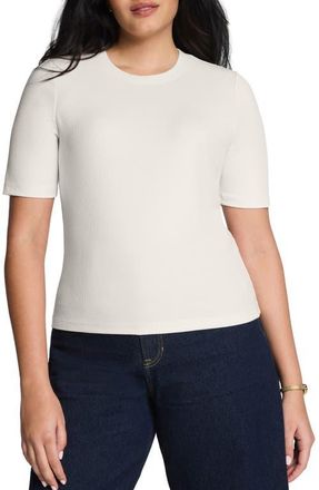 Spanx Crewneck Tee in Linen at Nordstrom, Size Medium