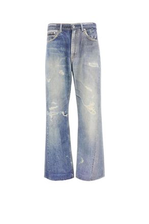 Our Legacy Light Blue Denim Digital Print Jeans