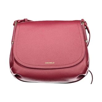 Coccinelle Tassen, Dames, Rood, ONE Size, Leer, Crossbody Bag