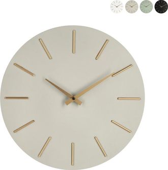 BIZZOTTO Reloj De Pared Timeline Tortora 40 Cm