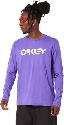Oakley Mens Mark Ii Long Sleeve Tee 2.0, Fluorite Purple, Large