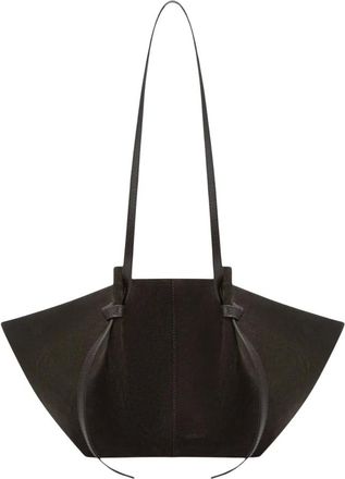 Yuzefi Tassen, Dames, Bruin, ONE Size, Su&egrave;de, Mochi Tote