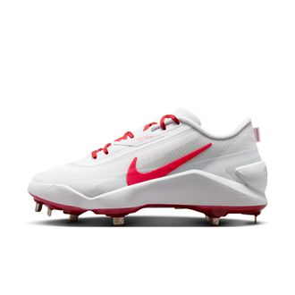 Nike Mens Diamond Showcase MTL Baseball Cleats in White | II7347-101
