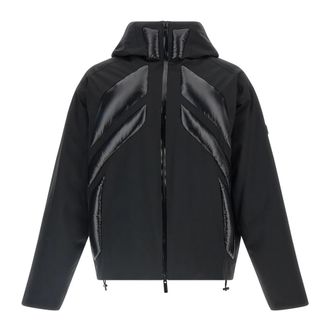 Moncler Jumquat Down Jacket - Heren - Winterjassen - Zwart - XL - Leer - Jassen