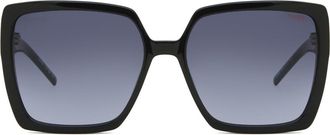 HUGO BOSS HG 1285/S 807/9O Womens Sunglasses Black Size 59
