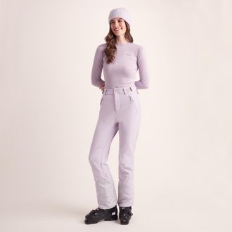 TOG24 Annecy Womens Salopette - Lavender Grey - Lilac - Size 12 Regular