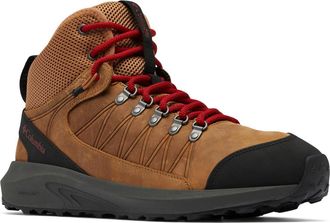 Columbia Mens Trailstorm Crest Mid Waterproof Hiking Shoe, Elk/Black, 9.5 UK