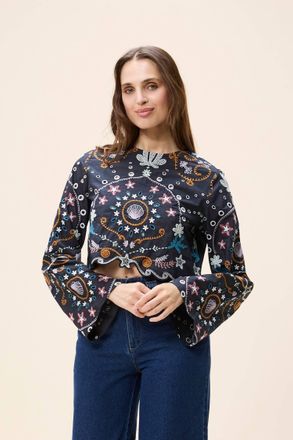 Cleobella Leela Top In Black