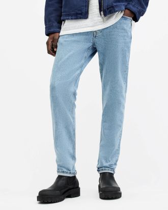 AllSaints Mens Cotton Rex Slim Fit Stretch Denim Jeans, Size: 28