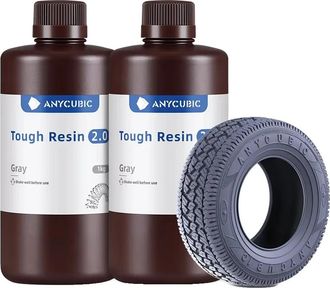 OEM Resina Para Impresi&oacute;n 3d, Alta Resistencia, Impresi&oacute;n De Precisi&oacute;n, 2 Kg, Color Gris