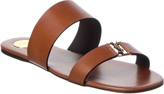 Saint Laurent Babylone Leather Sandal