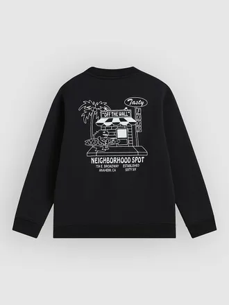 Vans Food Spot Crew Kids Sweater schwarz