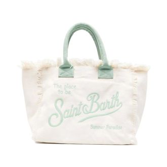 MC2 Saint Barth Tote Bags, female, White, Size: ONE SIZE Tote Bag
