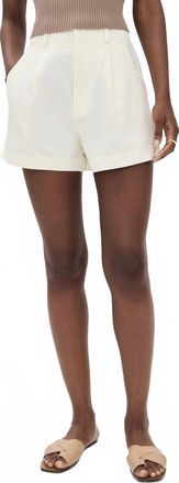 Apiece Apart High Wasited Bari Short In Cream