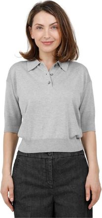 Alpha Studio Mujer, Jerseys, Gris, Talla: S