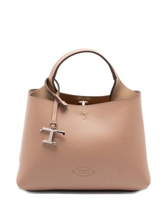 Tod's Leren shopper - Beige