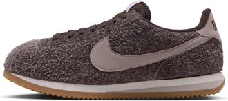 Nike Womens Cortez Suede Shoes in Brown | IQ0025-200