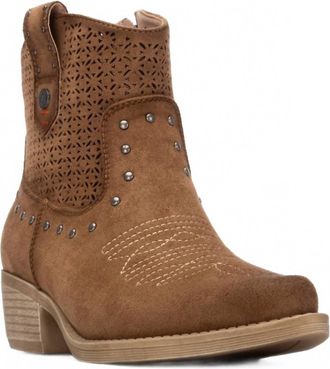 Xti Womens 17504202 Refresh Ankle Boot In Camel