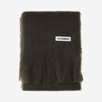 Jil Sander Mohair Blend Scarf