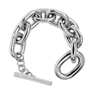 Paco Rabanne Accessoires, Dames, Grijs, ONE Size, XL Schakelarmband
