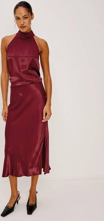 Rails Maya Midi Skirt In Garnet