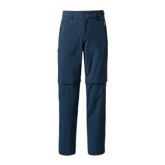 Vaude Farley Stretch ZO Pants II - Heren - Outdoor broeken - Blauw - 3XL - Fitness