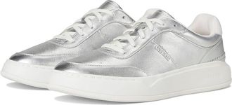Cole Haan Grandpro Carissa Sneakers Womens Shoes Silver Talca/Optic White : 9.5 B - Medium, Leather/Rubber