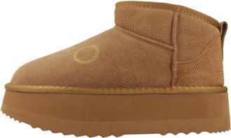 Liu Jo Winterlaarzen Stijlvolle Mode Schoenen - Dames - Winterlaarzen - Bruin - 38 EU - Leer - Schoenen