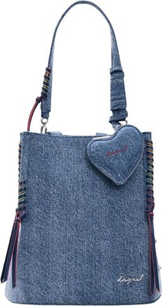 Desigual Back_Torio Sumy Rugzak - Dames - Shoppers - Blauw - ONE Size - Katoen - Tassen