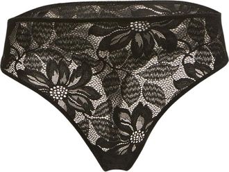 Wolford String di Pizzo - - Underwear - Donna - Nero - S