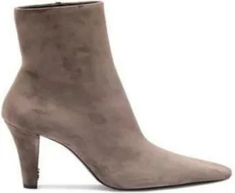 Saint Laurent Heeled Boots, female, Gray, Size: 8 1/2 US Jill 95 Booties