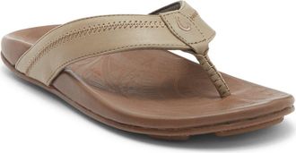 Olukai Hiapo Flip Flop in Clay /Mustang at Nordstrom, Size 11
