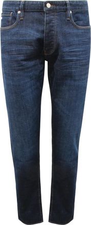 Armani Slim Fit Denim Broek - Heren - Slim Fit Jeans - Blauw - W38 - Denim - Jeans
