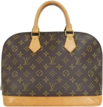 Louis Vuitton Pre-owned Handbags, female, Brown, Size: ONE SIZE Pre-owned Canvas handbags