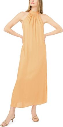 Vince Camuto Halter Tie Back Maxi