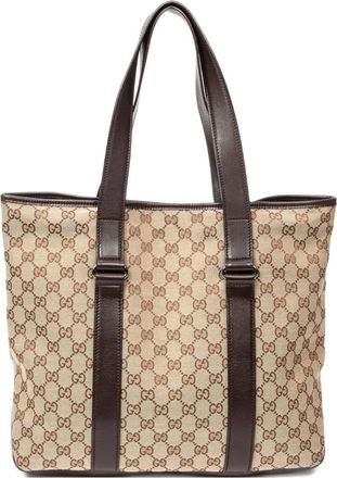 Gucci Borsa tote in tela GG - Toni neutri
