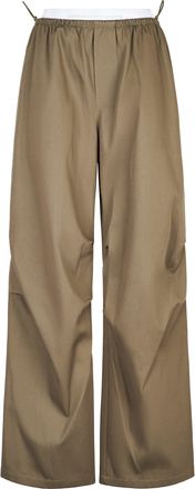 Alexander Wang Wide-Leg Trousers with Articulated Knees