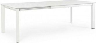 BIZZOTTO Bizzotto - Mesa De Jard&iacute;n Extensible Konnor Blanca