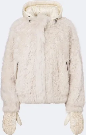 Bogner Liz hooded shearling ski jacket
