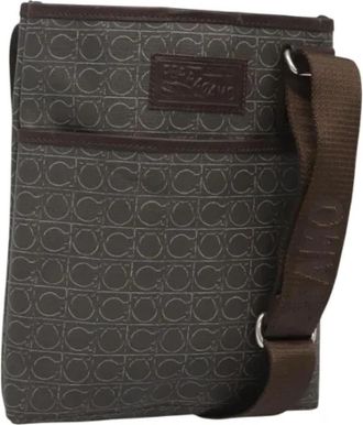 Ferragamo Tweedehands leren schoudertassen - Dames - Vintage Schoudertas - Bruin - ONE Size - Leer - Vintage