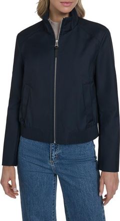 Cole Haan Bomber Rain Jacket in Navy at Nordstrom, Size X-Large