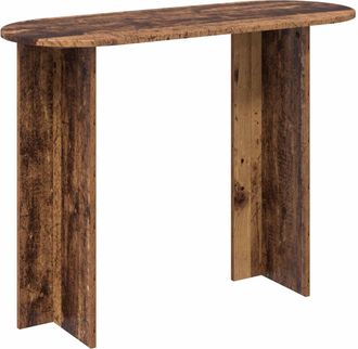 vidaXL Mesa Consola Madera Envejecida 100 X 39,5 X 75 Cm Vidaxl